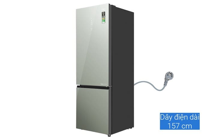 Tủ lạnh Aqua Inverter 324 lít AQR-B380MA(GM)